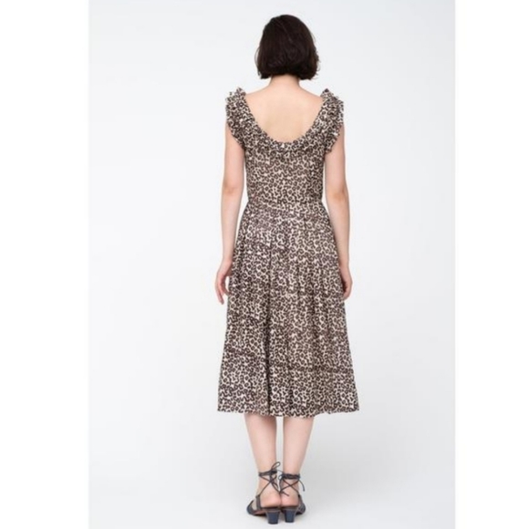 Sea New York Lottie Leopard Print Dress - Picture 3 of 15